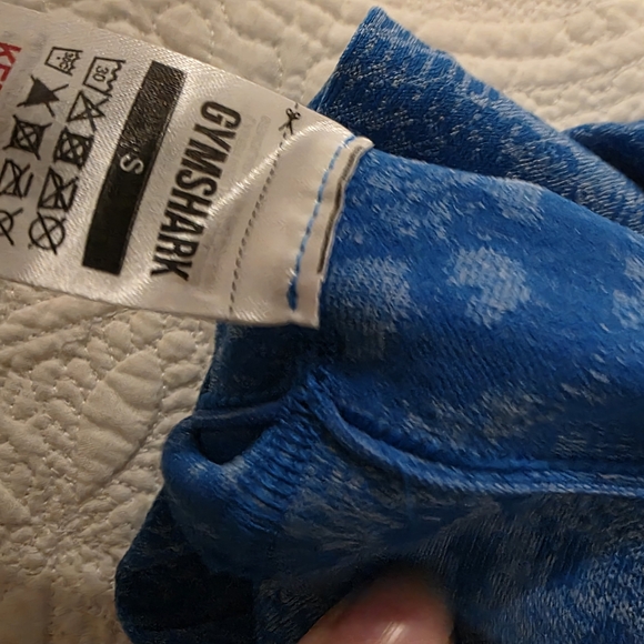 Gymshark Blue Leggings and Sports Bra Set - Picture 5 of 5